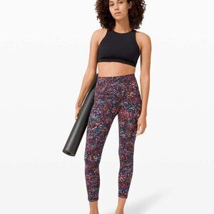 Lululemon Align Pant II 25" W5BYXS (Foliage Overlay Multi) - Size 6